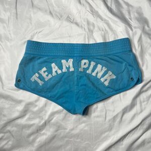 2000s Victoria Secret Team Pink Micro Shorts